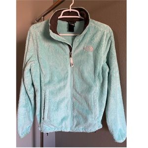 North Face fuzzy jacket